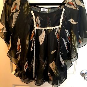 Charming Charlie sheer top